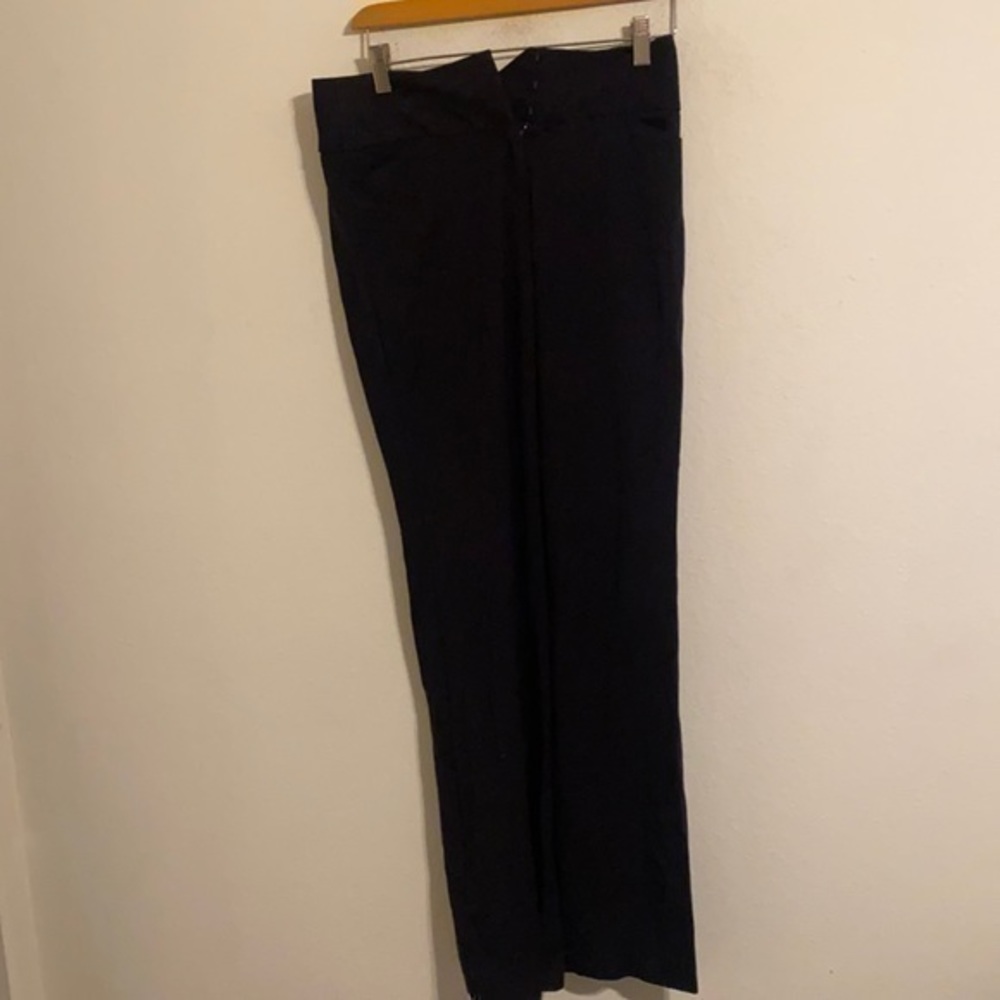 EXPRESS DESIGN SOLID BLACK PANTS SIZE 0